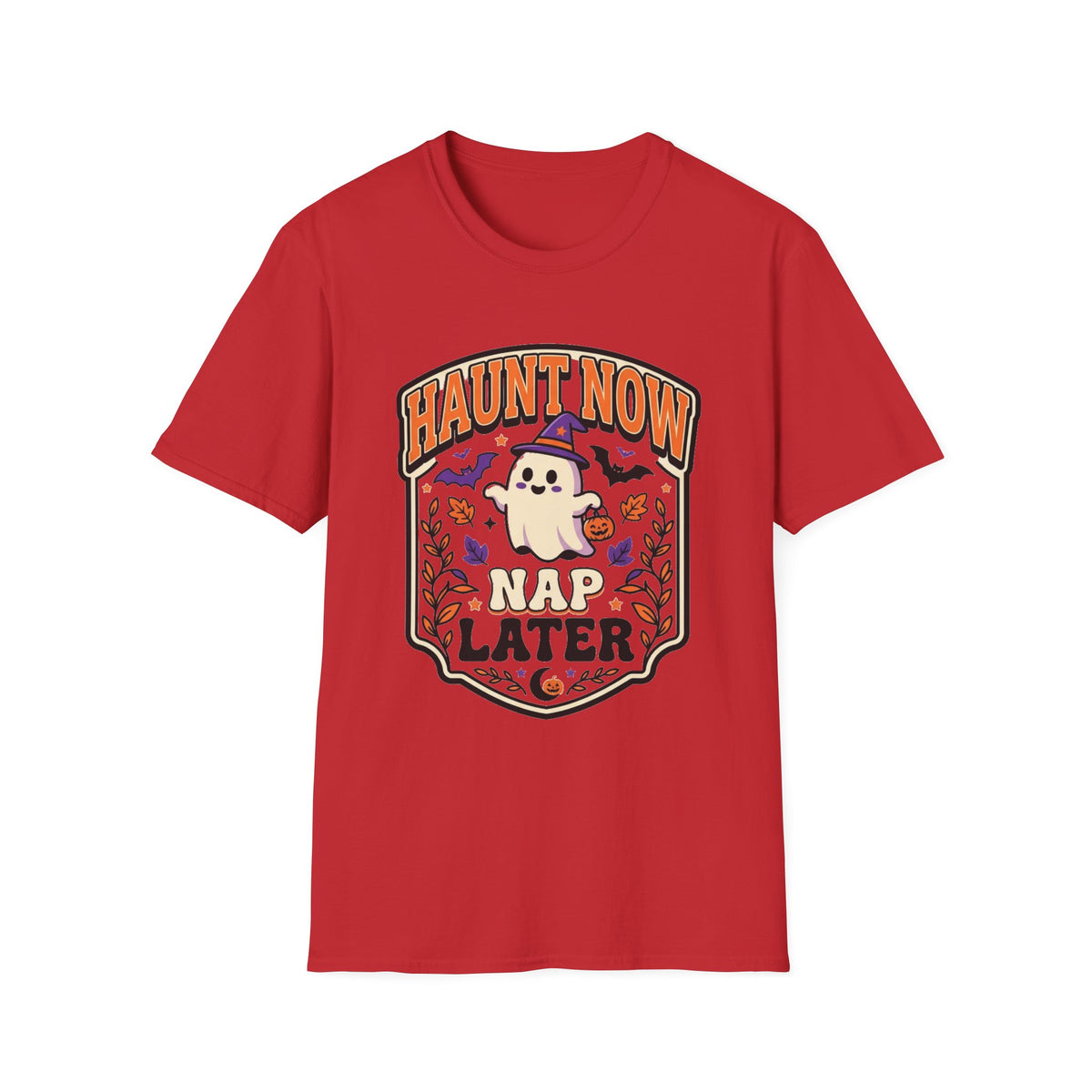 Haunt Now Nap T-Shirt – Cute Halloween Ghost Graphic Tee - Trending Now - August 2026