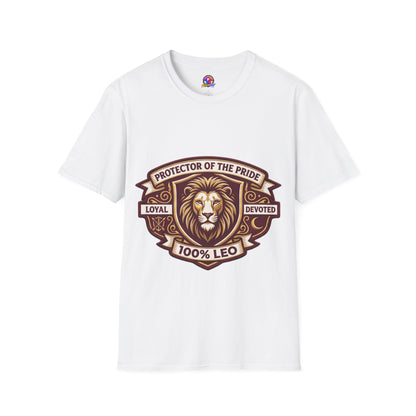 Protector of the Pride Lion T-Shirt — 100% Leo Zodiac Tee