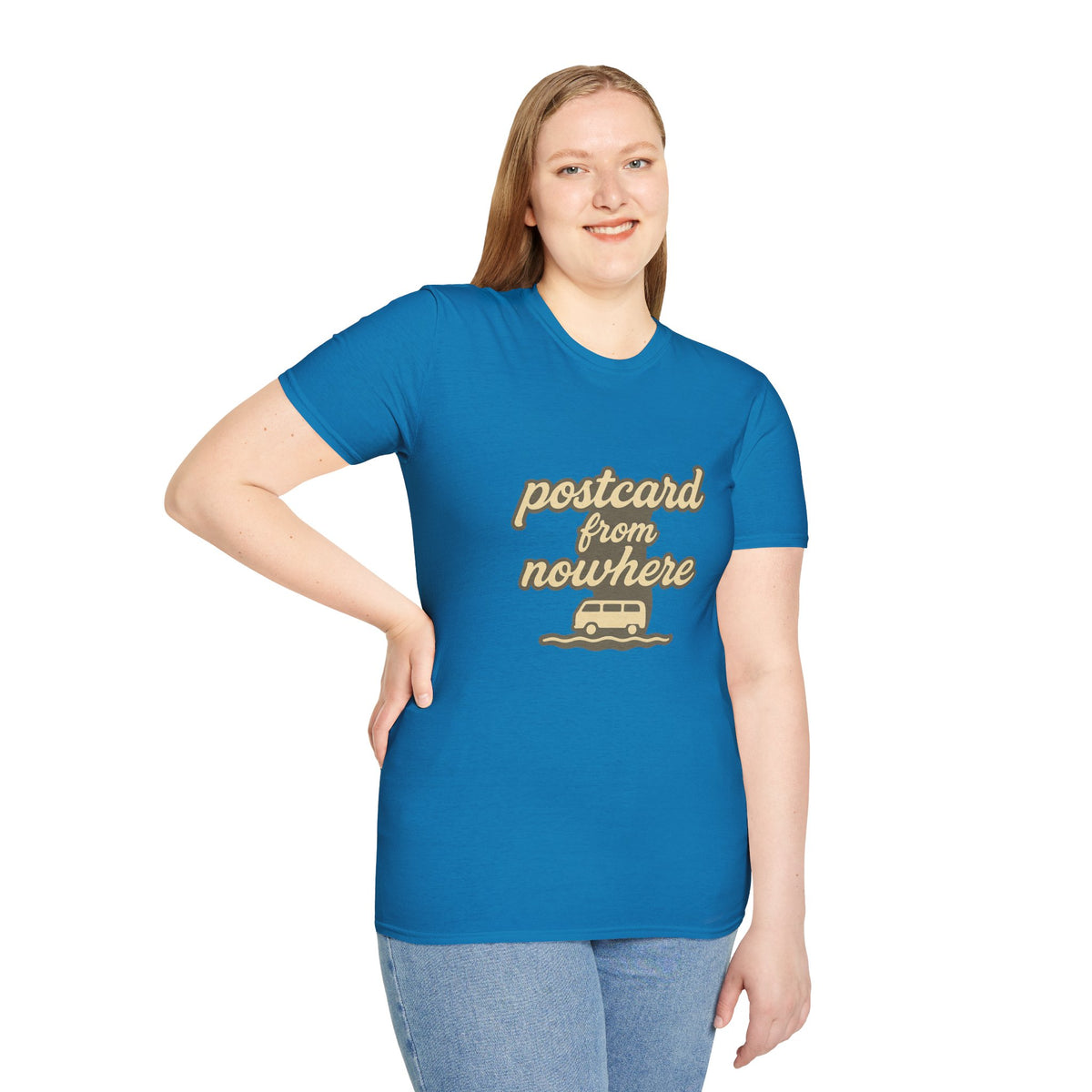 Postcard From Nowhere T‑Shirt – Retro Roadtrip Graphic Tee - Trending Now - August 2026