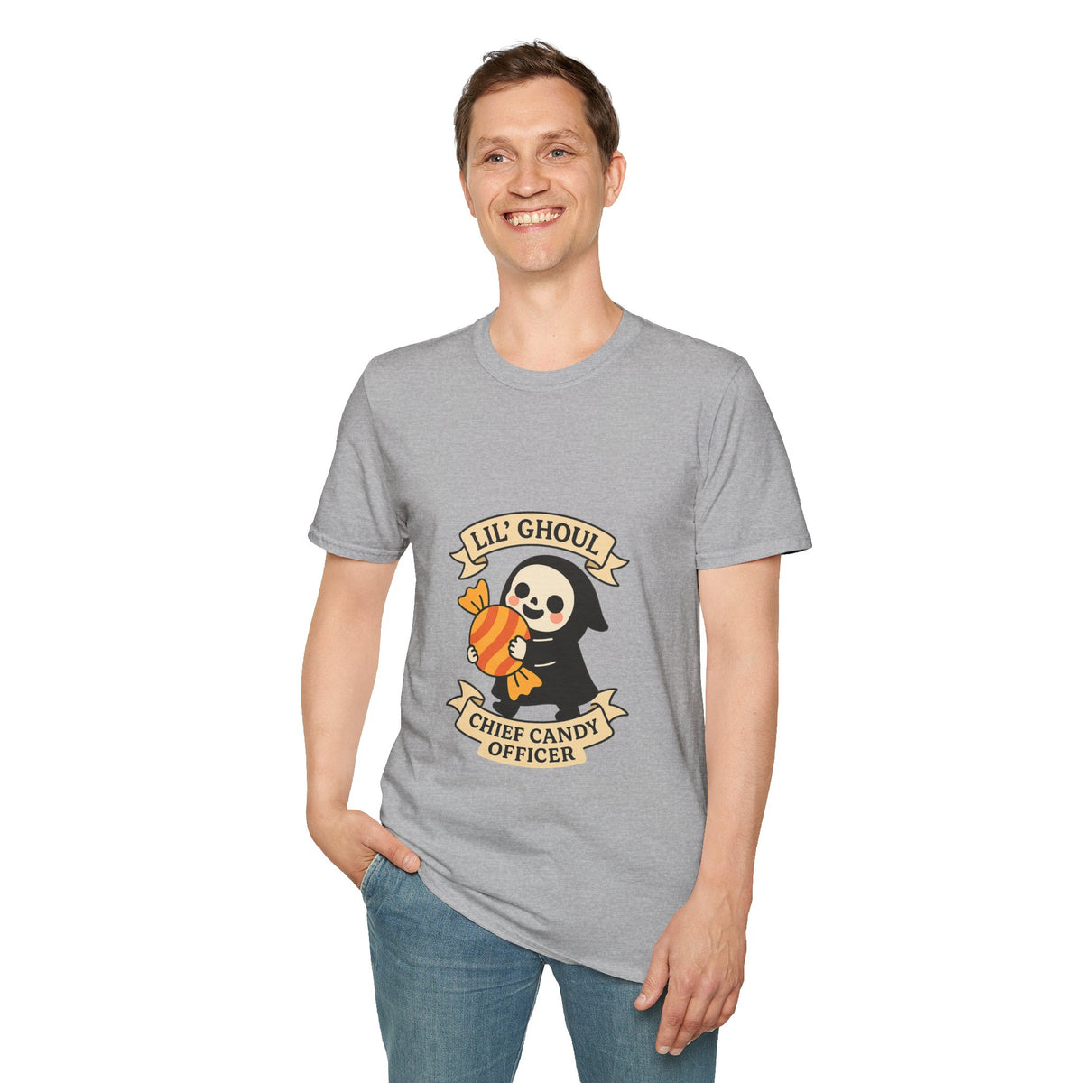 T-Shirt — 'Lil' Ghoul' Trick-or-Treat Candy Officer Halloween Tee - Trending Now - October 2026