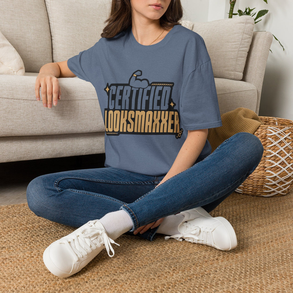 Certified Looksmaxxer T-Shirt — Funny Fitness & Glow-Up Tee - Trending Now - August 2026