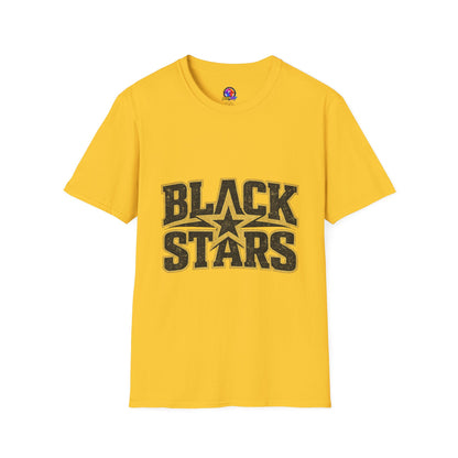 Ghana Black Stars T-Shirt — Bold Vintage Star Logo Tee