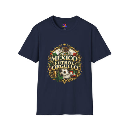 Mexico Fútbol Orgullo T-Shirt — Mexican Soccer Pride Graphic Tee