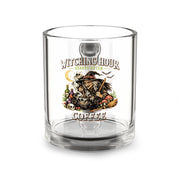 Halloween Glass Mug 10 oz  Witching Hour Glass Coffee Mug — 10oz Halloween Witch Design