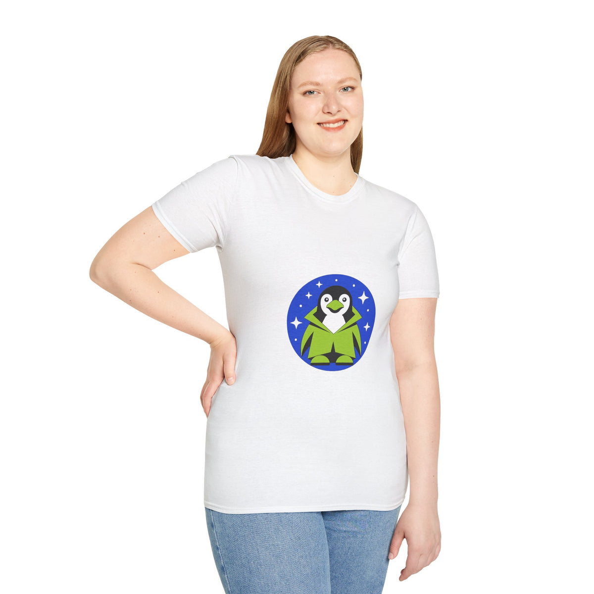 Penguin Night Sky T-Shirt — Cute Starry Penguin Graphic Tee - Trending Now - September 2026