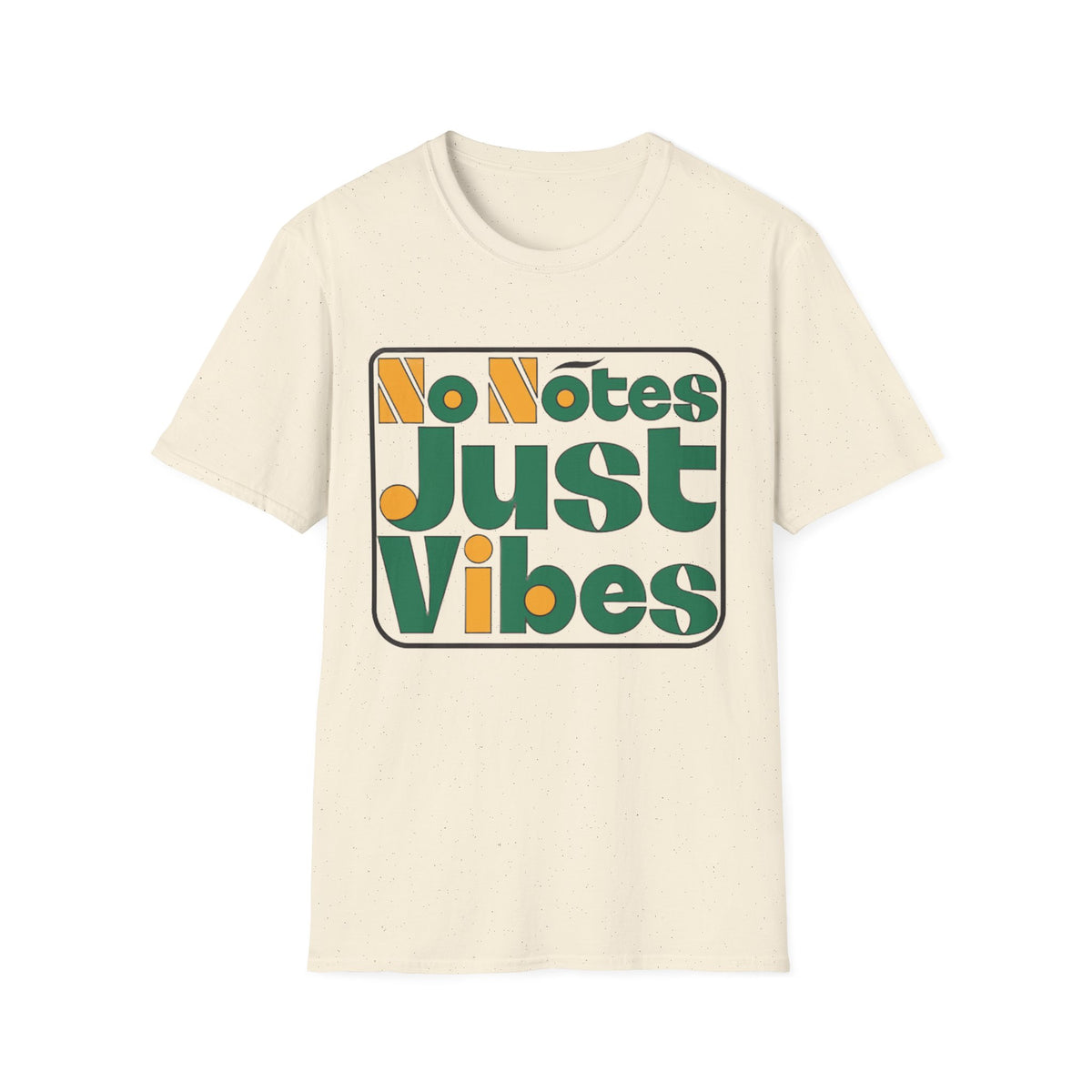 Just Vibes T‑Shirt — "No Notes Just Vibes" Retro Graphic Tee - Trending Now - August 2026