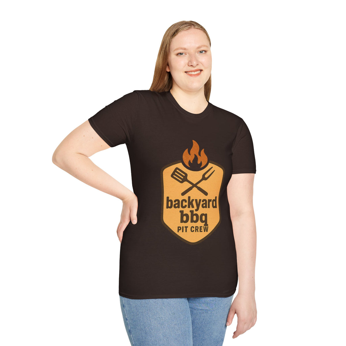 Backyard BBQ T-Shirt — Grilling Badge Tee - Trending Now - August 2026
