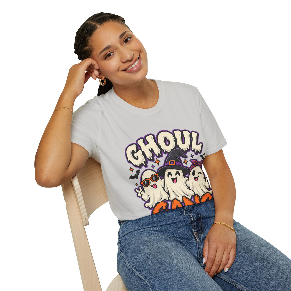 Ghoul Gang Ghost Halloween T-Shirt