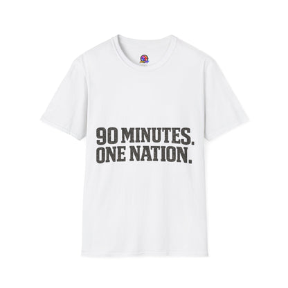 FIFA World Cup 2026 90 Minutes. One Nation. T-Shirt — Patriotic Soccer/Fans Tee