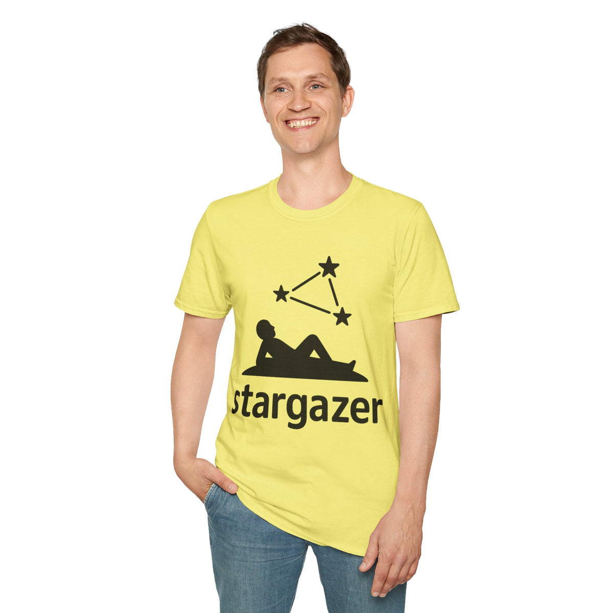 Stargazer Minimalist Constellation T-Shirt, Cute Retro Astronomy Camping Graphic Tee - Trending Now - September 2026