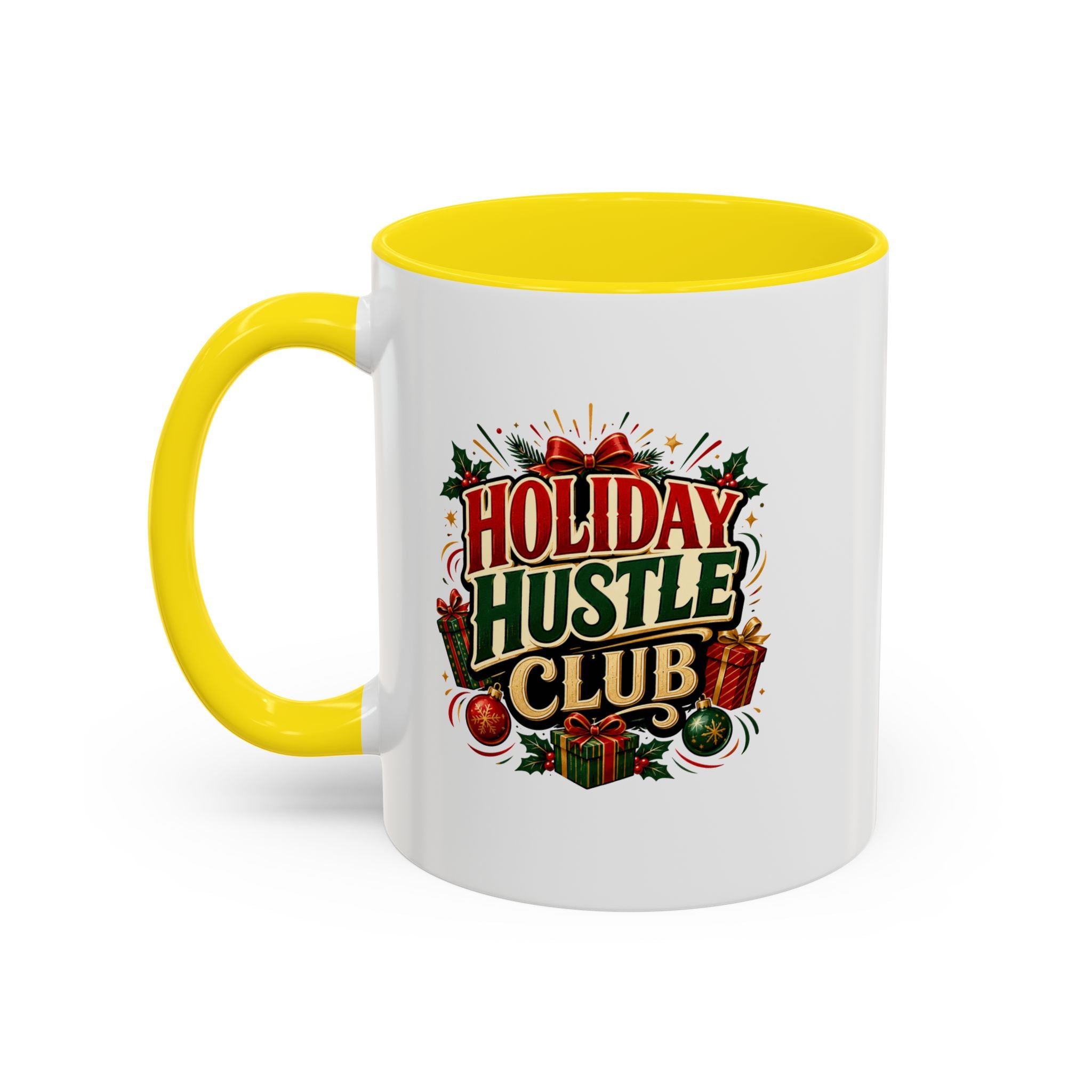 Accent Coffee Mug Holiday Hustle Club