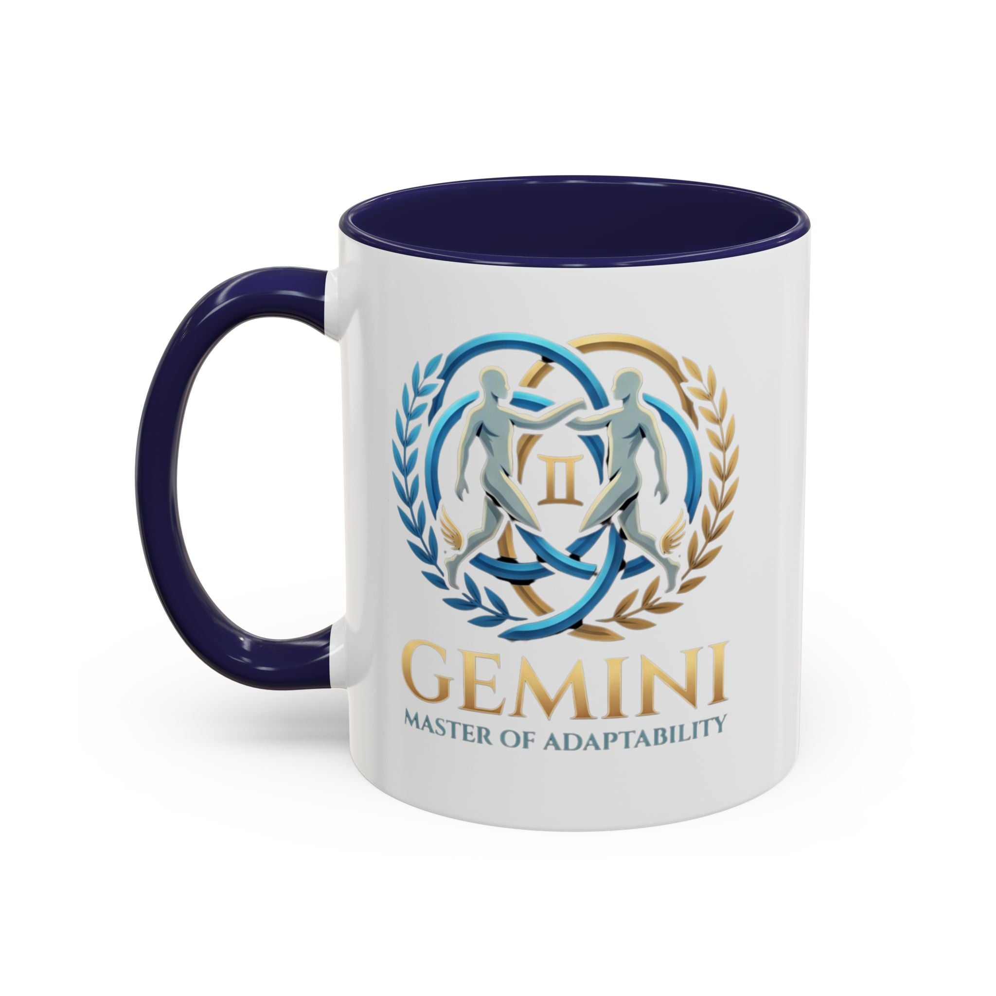 Gemini Zodiac Coffee Mug — 'Master of Adaptability' Accent Mug (11/15oz)