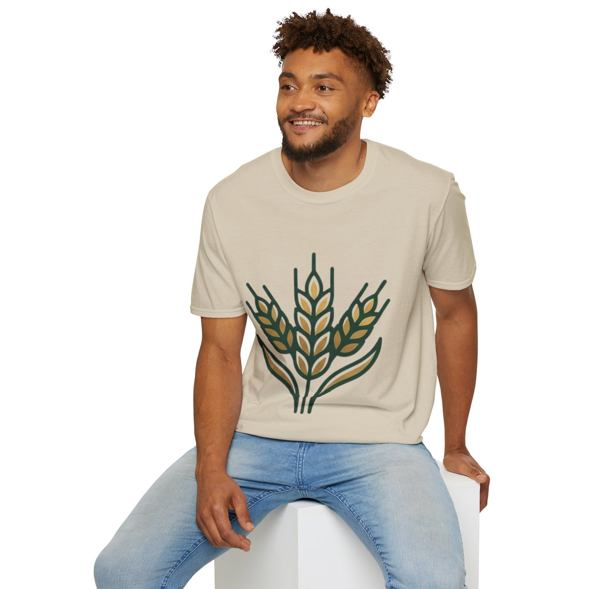 Virgo Zodiac Wheat Graphic T-Shirt