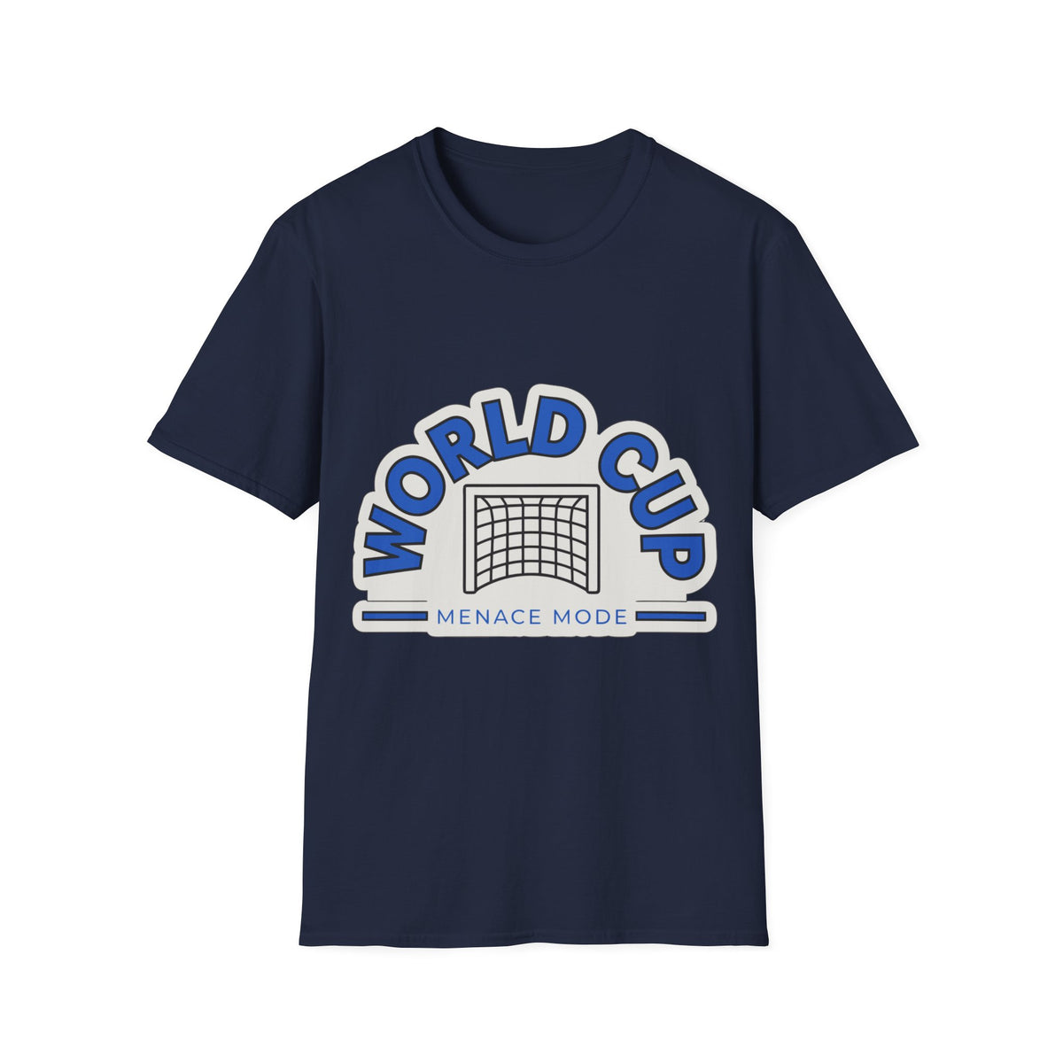 World Cup Soccer T‑Shirt — 'Menace Mode' Retro Goal Graphic - Trending Now - August 2026
