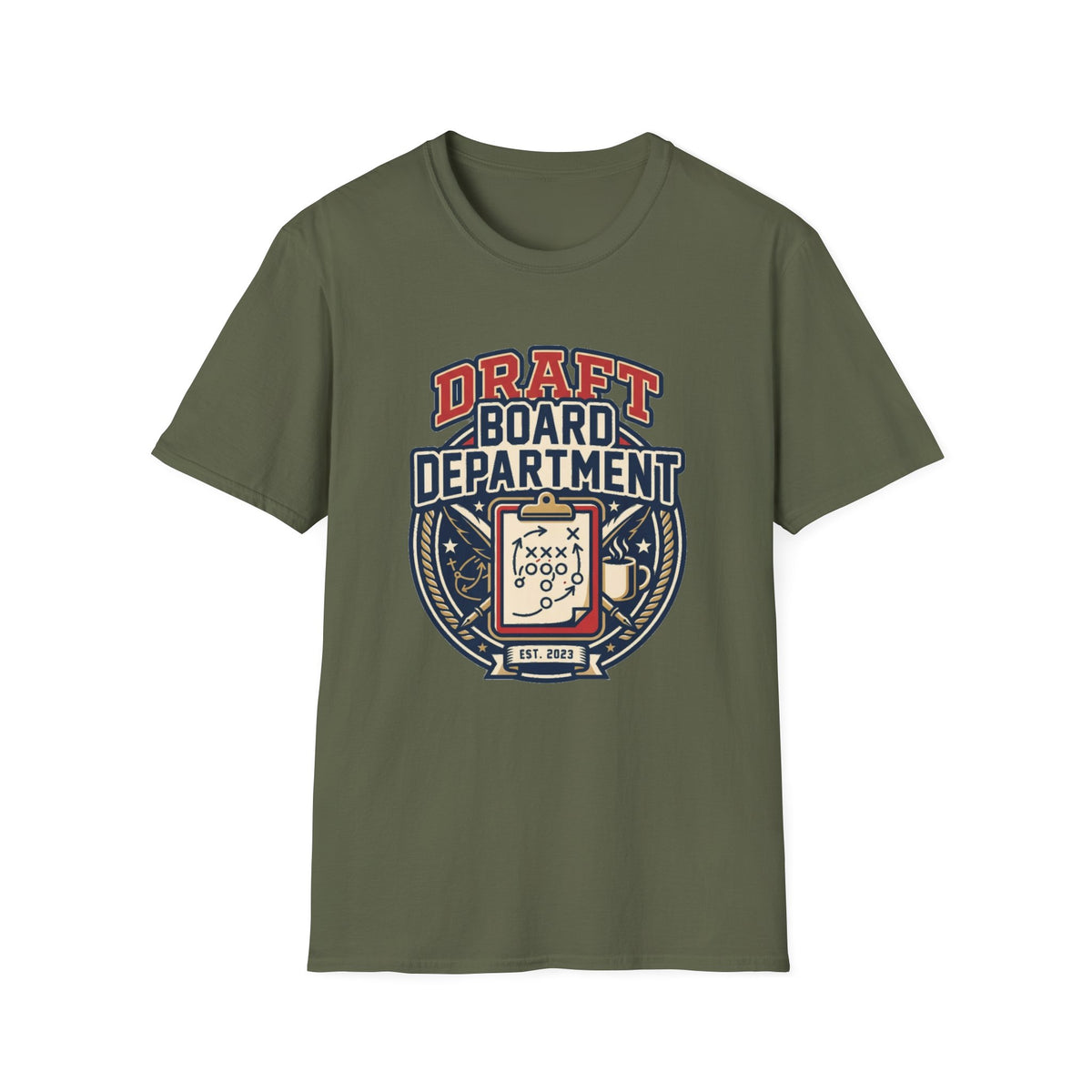 Draft Board Department Pocket Graphic T-Shirt — Vintage Skate/Streetwear Tee - Trending Now - August 2026