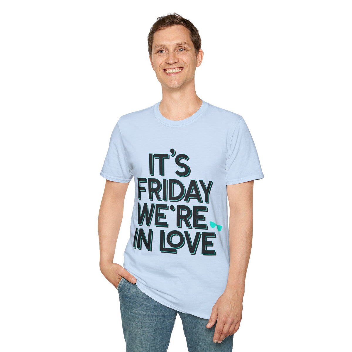 It's Friday We're In Love T-Shirt — Retro Indie Band Vibe Tee - Trending Now - August 2026