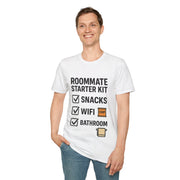 Minimal Black Graphic Tee — Subtle Block Text Design  - Trending Now - August 2026