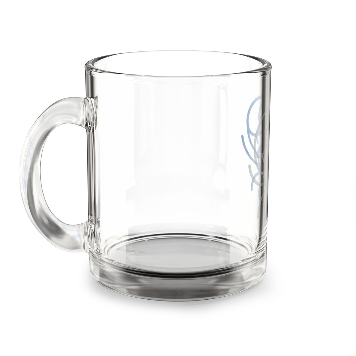 Cancer Zodiac Glass Mug — 10oz Astrological Crab Coffee Cup