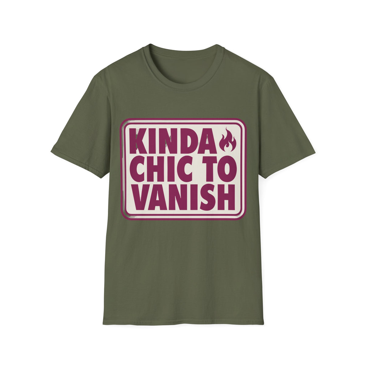 Kinda Chic to Vanish Graphic T-Shirt - Trending Now - August 2026