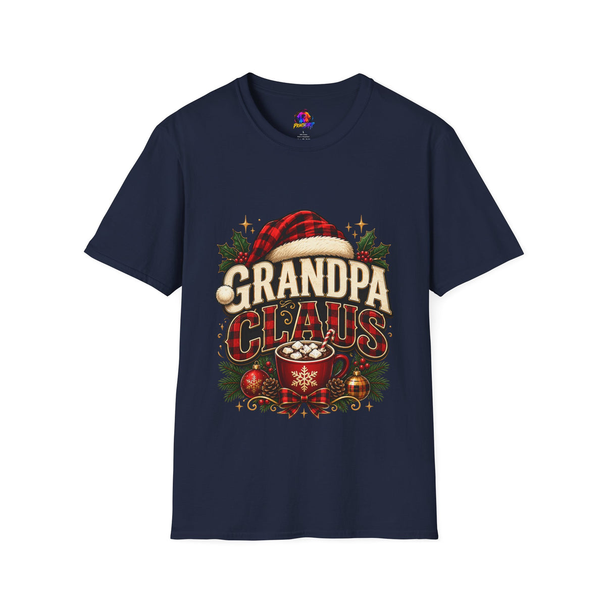 Christmas Grandpa Clause Unisex Softstyle T-Shirt