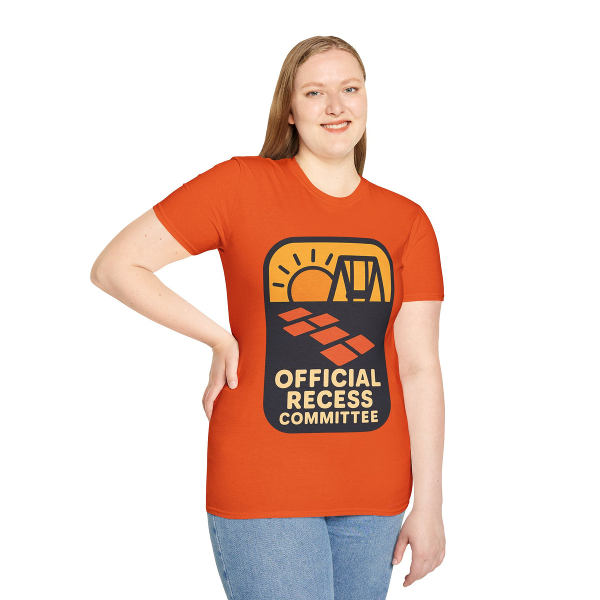 Official Recess Committee T-Shirt – Retro Sunset Camp Graphic Tee - Trending Now - August 2026