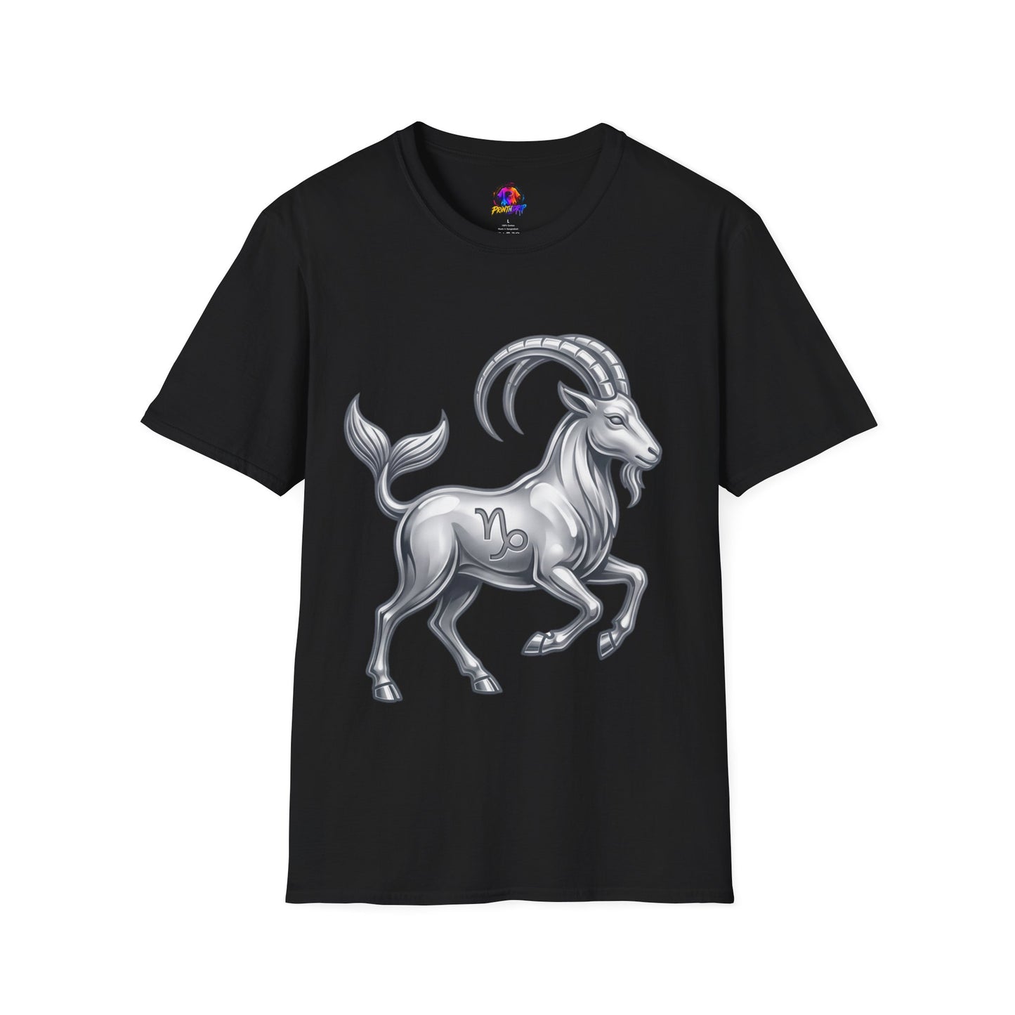 Capricorn Goat Zodiac T-Shirt — Mythical Sea-Goat Horoscope Tee