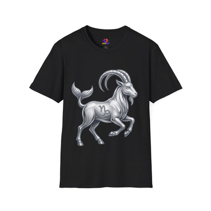 Capricorn Goat Zodiac T-Shirt — Mythical Sea-Goat Horoscope Tee