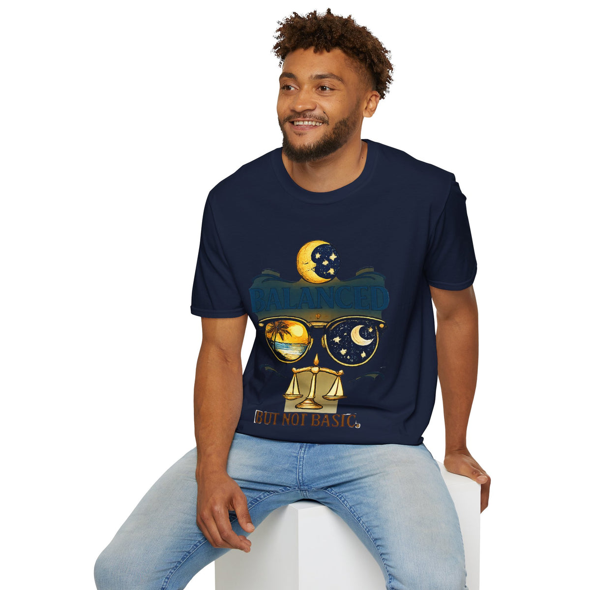 Zodiac Libra Unisex Softstyle T-Shirt