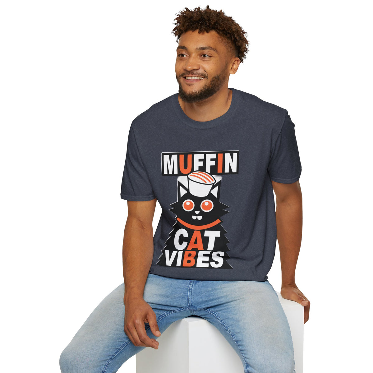 Muffin Cat Vibes T-Shirt - Trending Now - August 2026