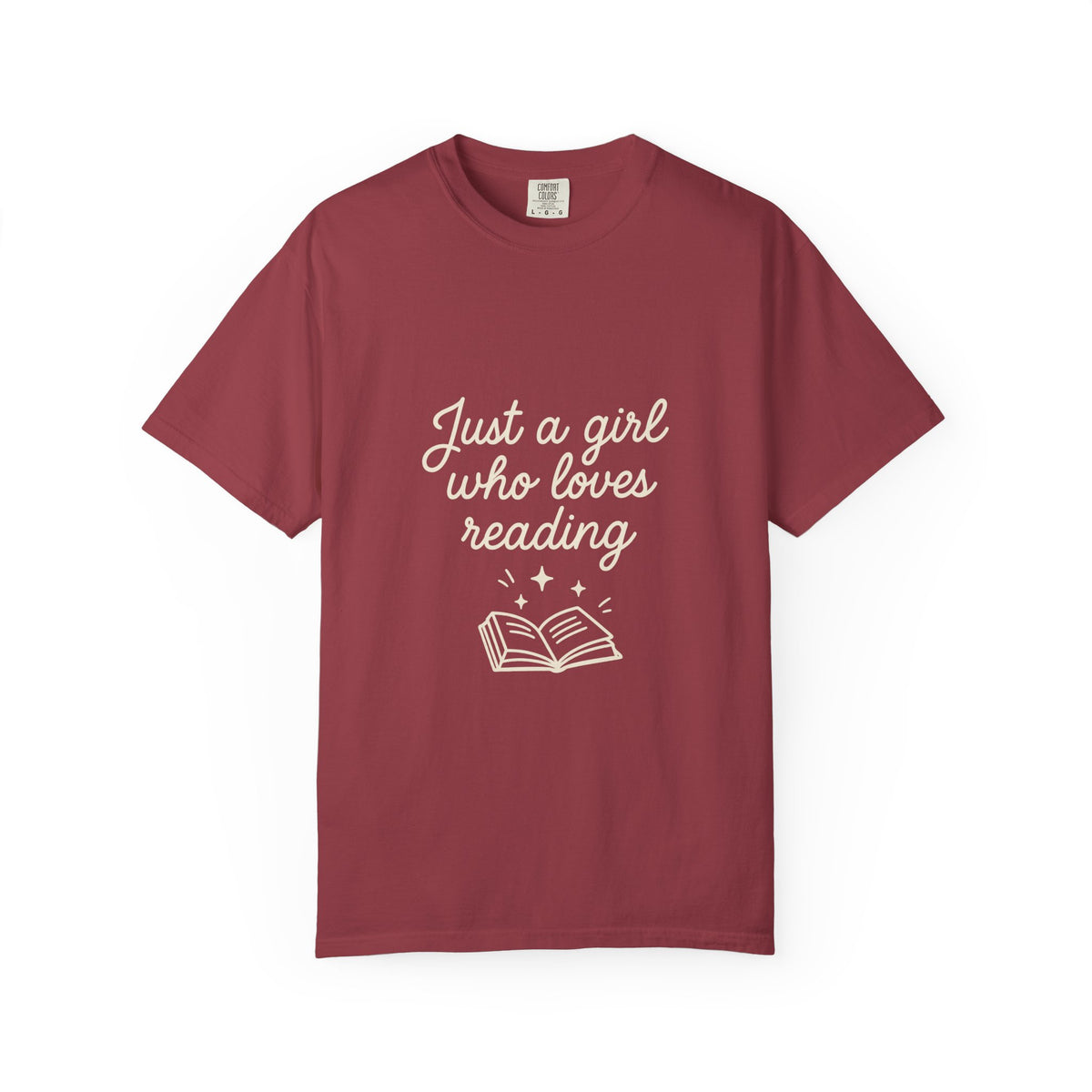 Reading Lover T‑Shirt — "Just a Girl Who Loves Reading" Graphic Tee - Trending Now - October 2026
