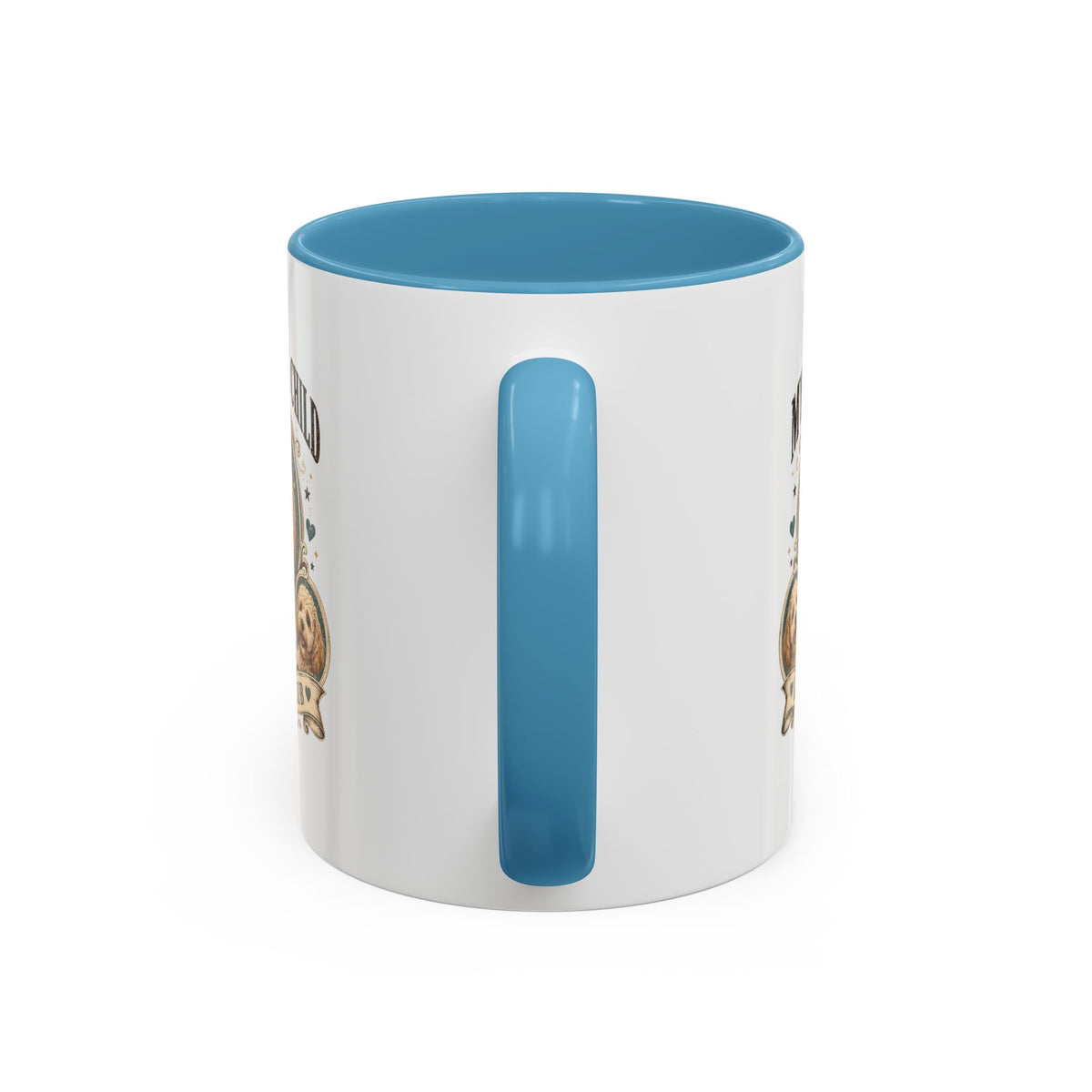 Milo Bailey Dog Dad Mom Dog Mom Coffee Mug – “My Favorite Child” Cute Paw Print Accent Mug