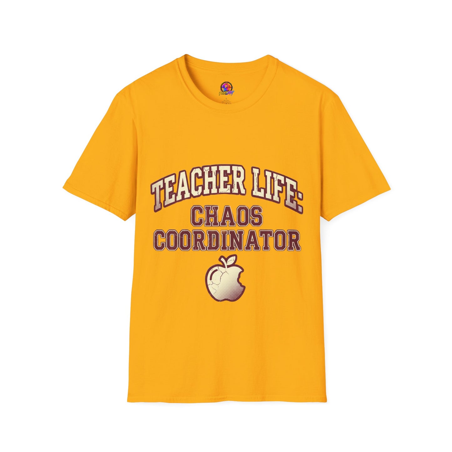 Teacher Life Chaos Coordinator Unisex Softstyle T-Shirt