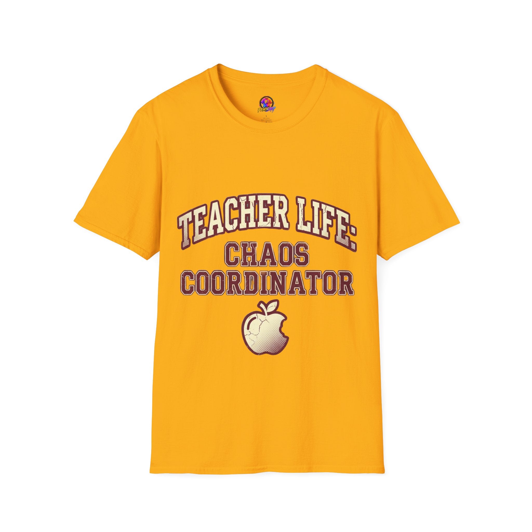 Teacher Life Chaos Coordinator Unisex Softstyle T-Shirt