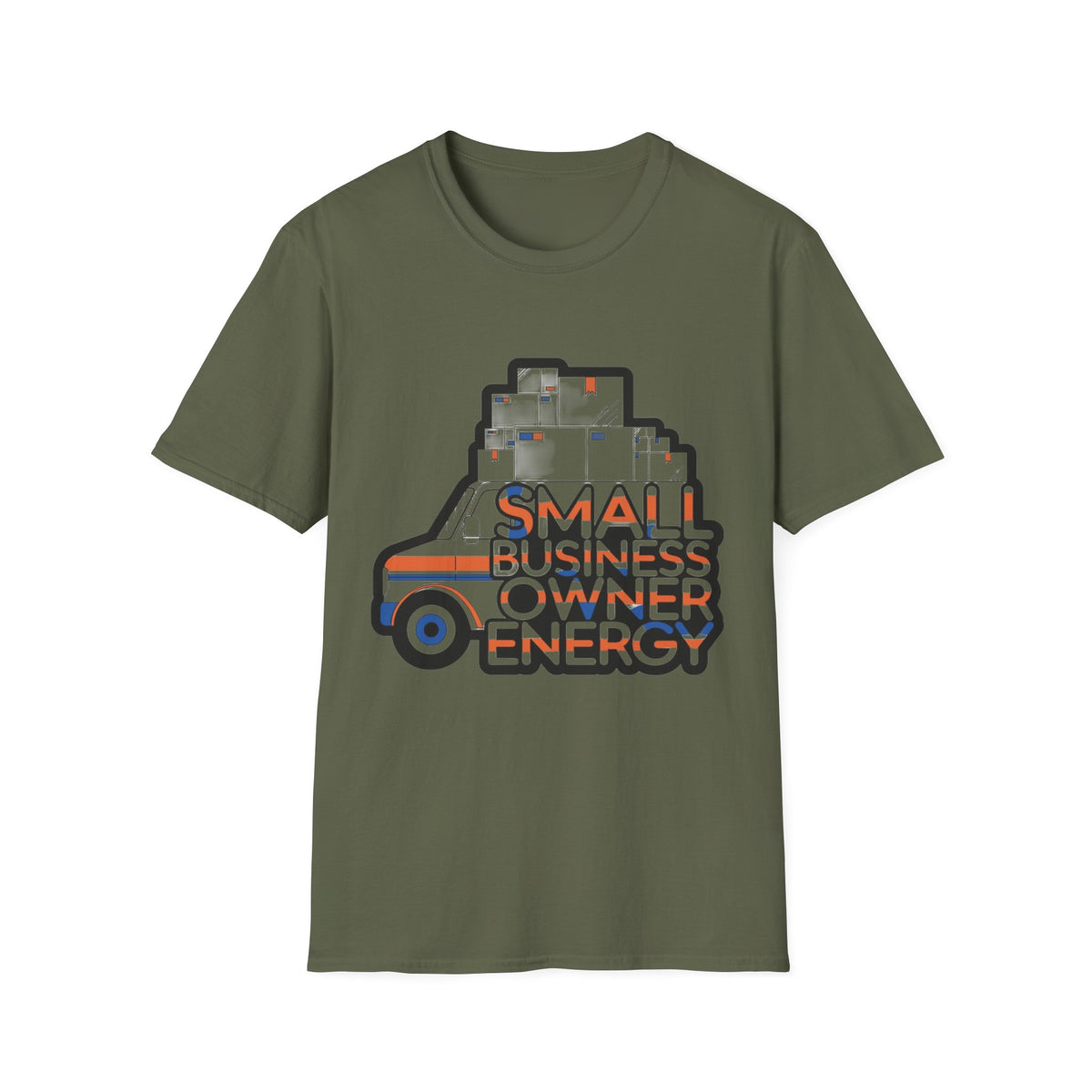 Small Business Owner Energy T-Shirt — Retro Delivery Truck Design - Trending Now - August 2026