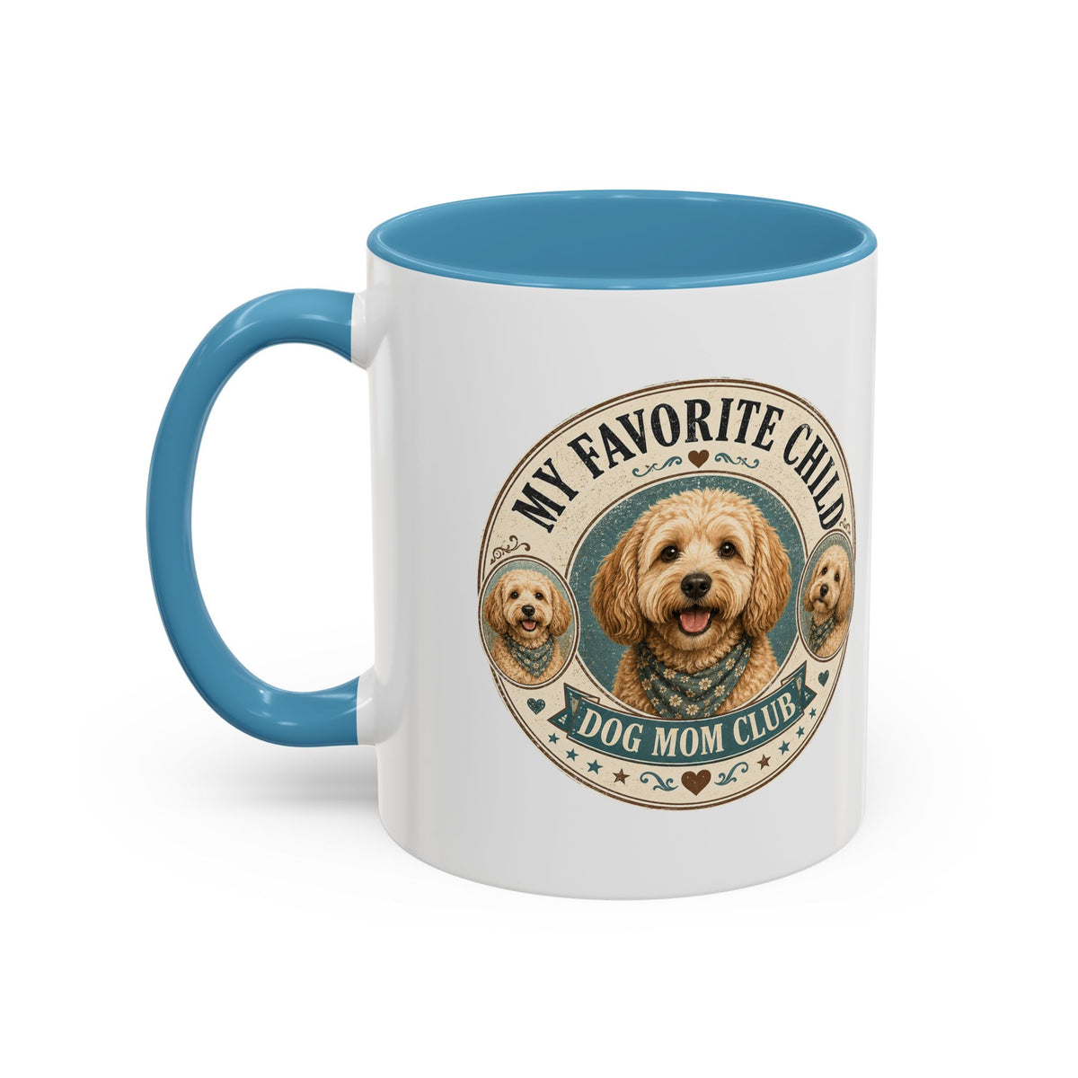 Milo Bailey Dog Dad Mom Dog Mom Coffee Mug — "My Favorite Child" Accent Mug