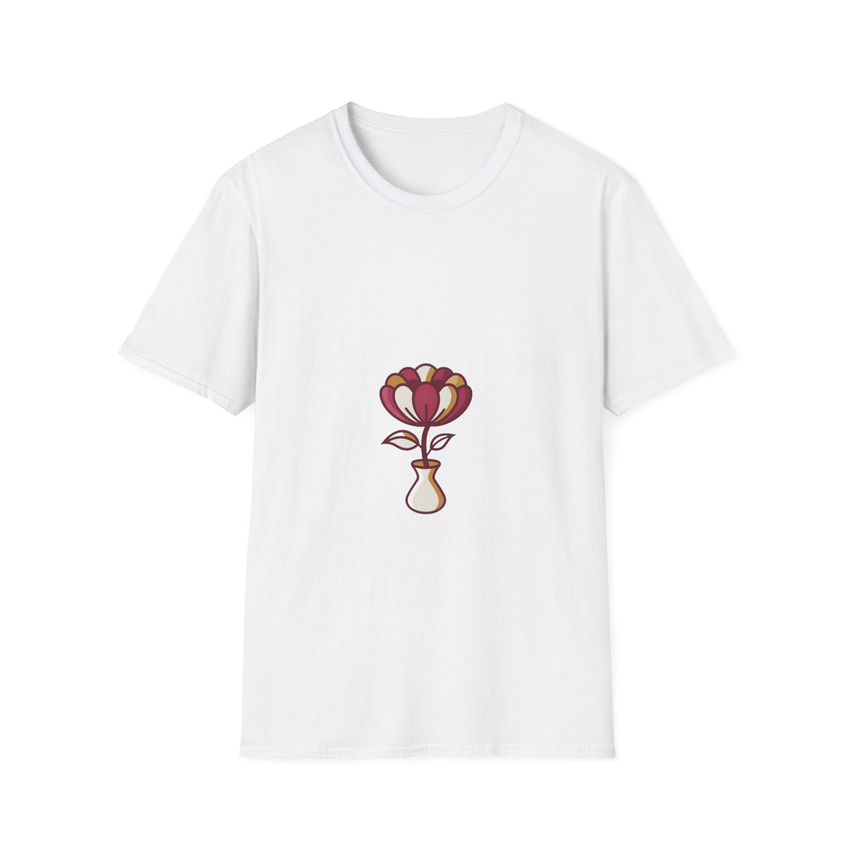 Floral Vase T-Shirt — Boho Retro Flower Graphic Tee - Trending Now - September 2026