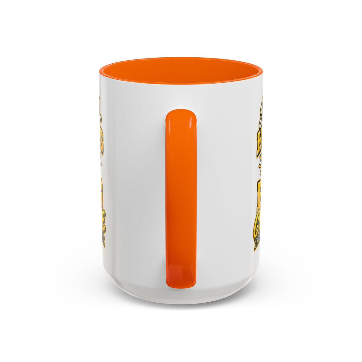 Coffee Mug - "Small Hands Big Courage" Childhood Cancer Awareness Accent Mug