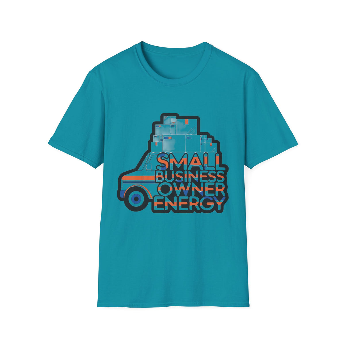 Small Business Owner Energy T-Shirt — Retro Delivery Truck Design - Trending Now - August 2026