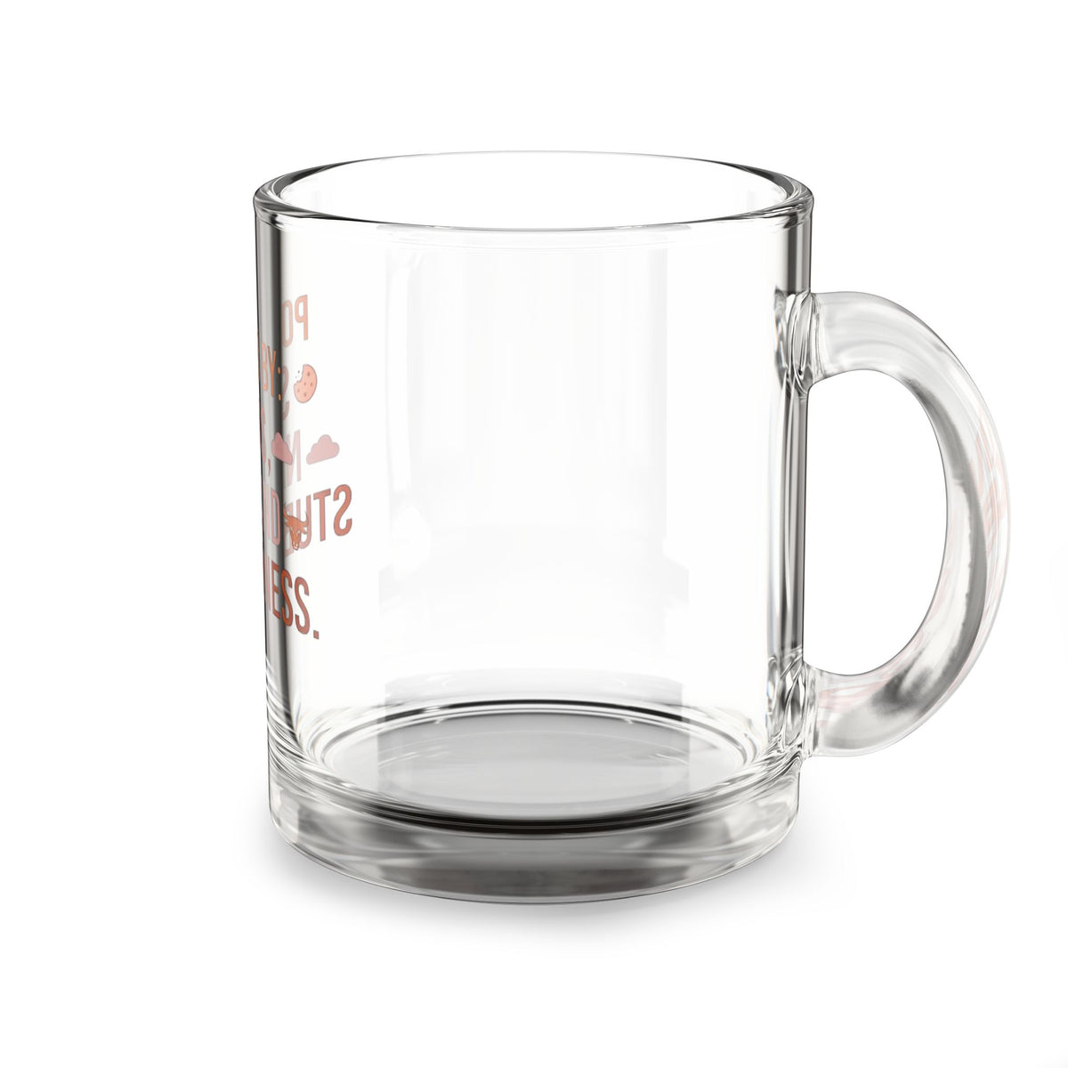 Taurus Zodiac Glass Mug  — "Powered by Snacks, Naps and Stubbornness" Funny Coffee Cup