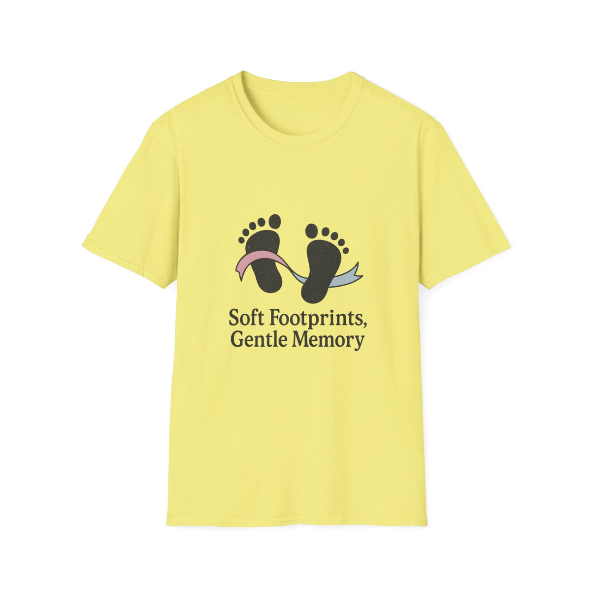 Memorial Baby Footprints T-Shirt — "Soft Footprints Gentle Memory" Remembrance Tee - Trending Now - October 2026