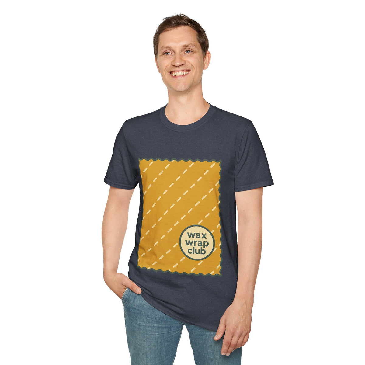 T‑Shirt — "Work Hard Stay Humble" Minimal Yellow Patch Design- Trending Now - September 2026