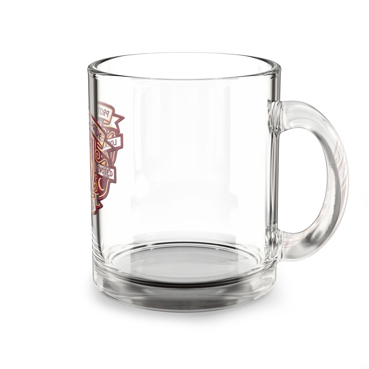 Leo Zodiac Glass Mug — 100% Leo "Protector of the Pride" Lion Design