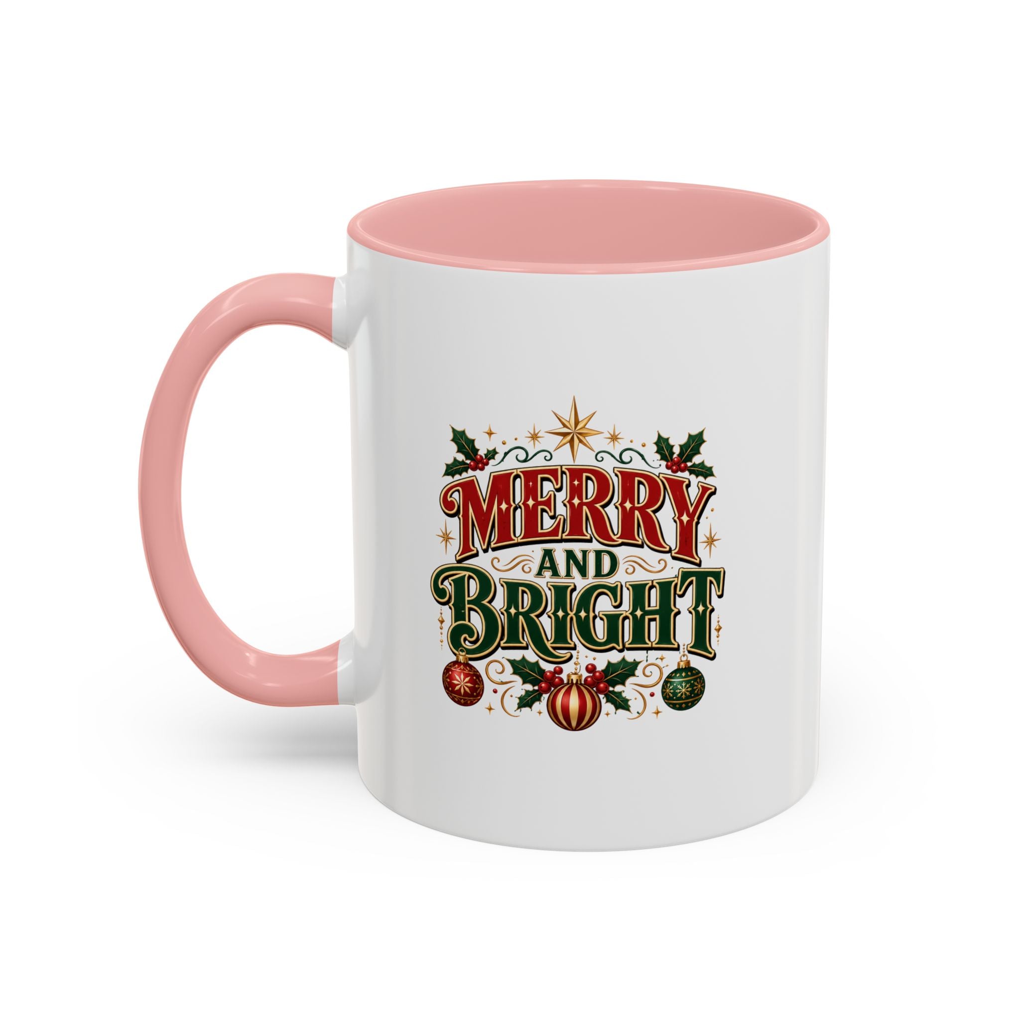 Accent Coffee Mug Merry Bright