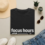 Focus Hours T-Shirt — "Focus Hours Currently Loading" Graphic Tee for Productivity & Remote Work - Trending Now - August 2026 Trends - Everyday T-Shirt