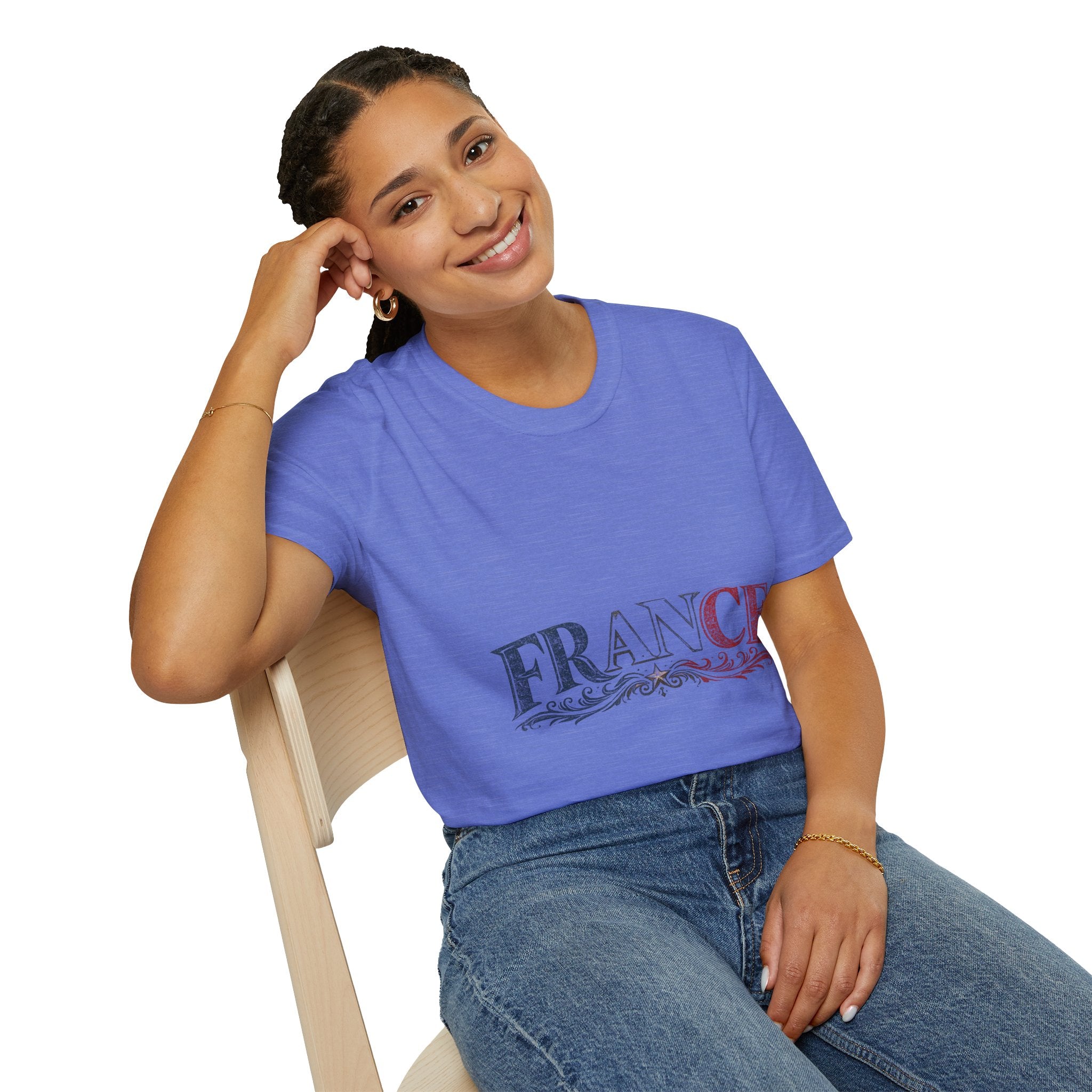 France Vintage Script T-Shirt