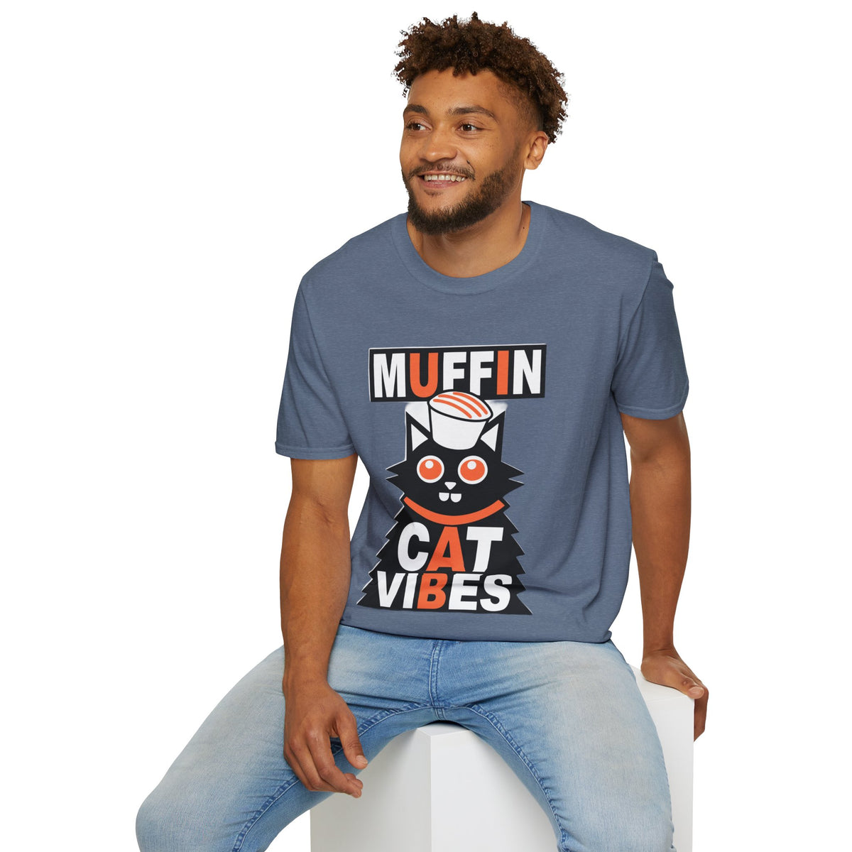 Muffin Cat Vibes T-Shirt - Trending Now - August 2026