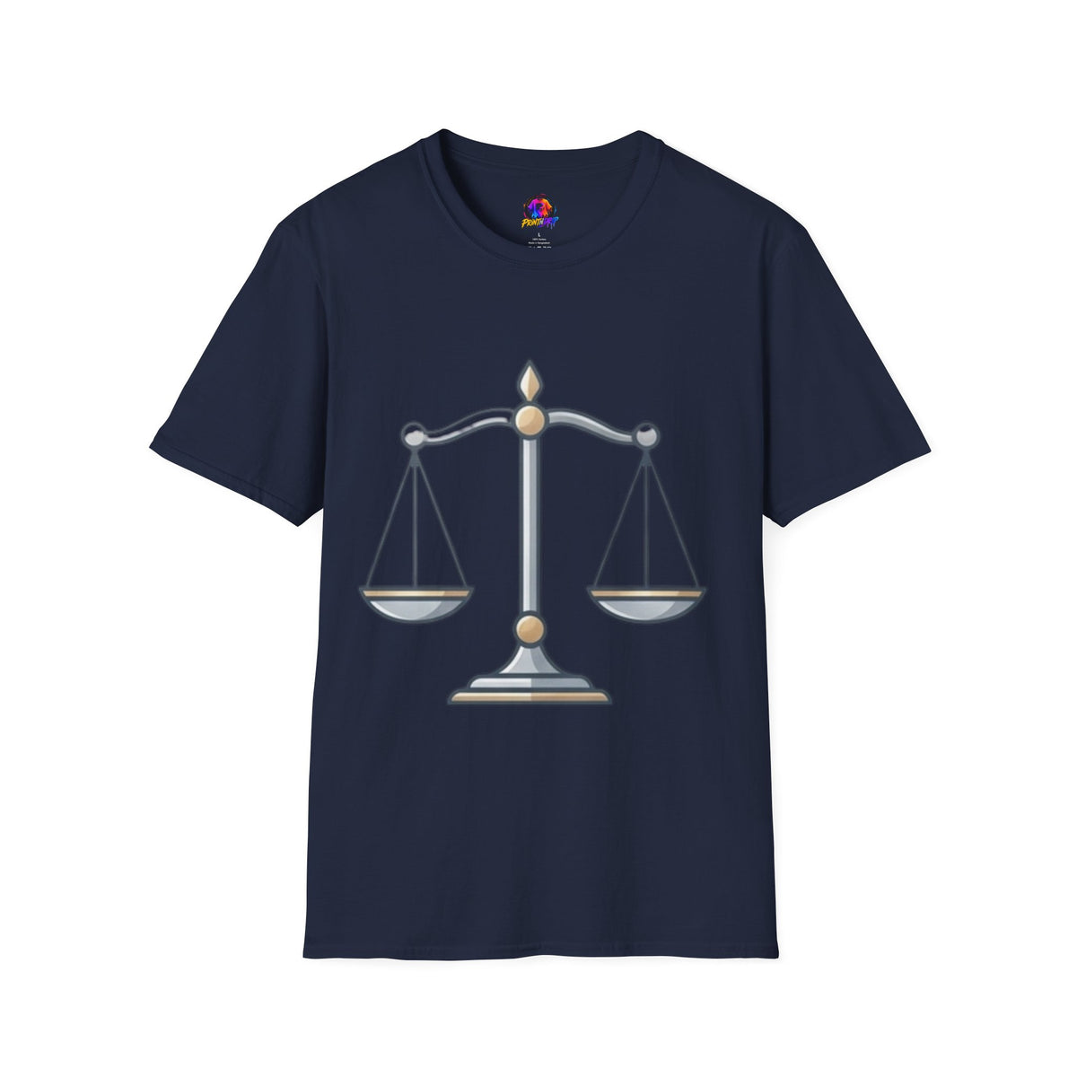 Libra Scales T-Shirt — Zodiac Balance Graphic Tee