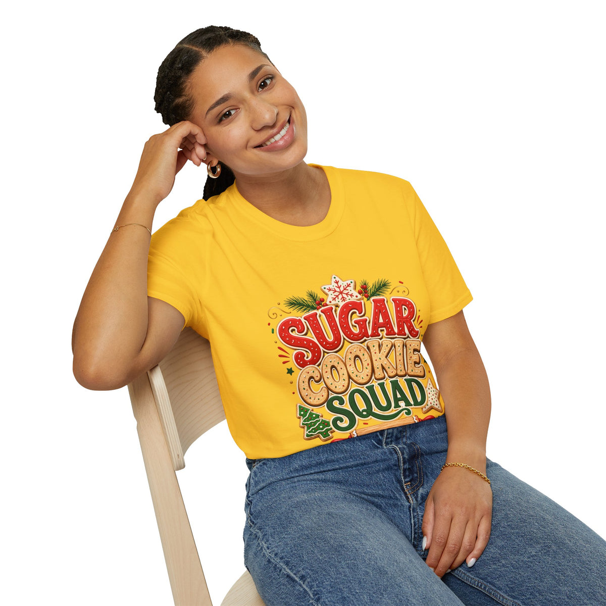 Sugar Cookie Squad T-Shirt — Festive Holiday Baking Graphic Tee