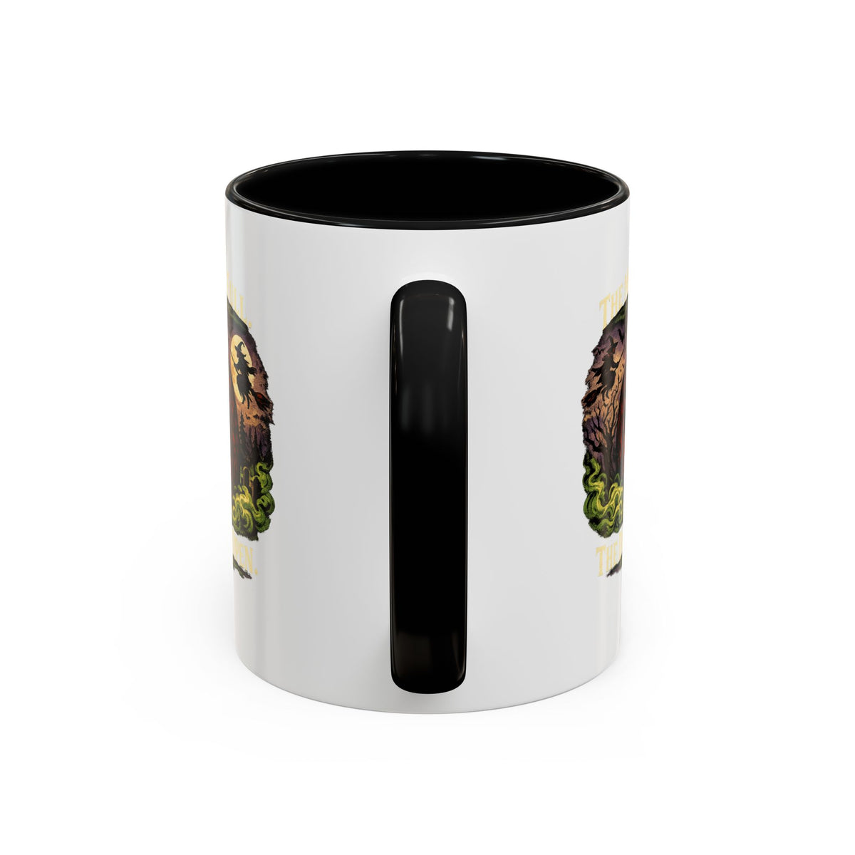 Halloween  The Moon Is Full Accent Coffee Mug