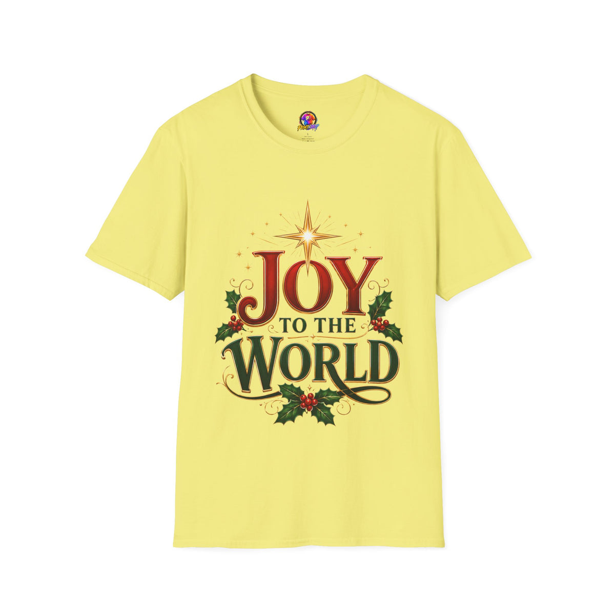 Joy to the World T-Shirt — Festive Christmas Holiday Tee